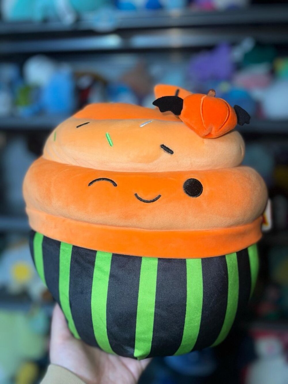 Halloween 2026 Raven the Cupcake 10" Squishmallow pumpkin nwt